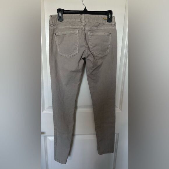 Pilcro and The Letterpress Stet Skinny Fit Gray Jeans Size 25 Send Offer - Picture 3 of 4